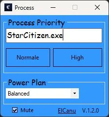 ProcessPriority Screenshot